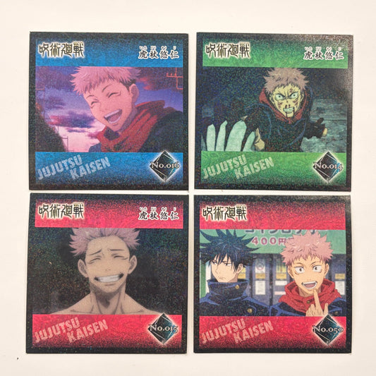 Jujutsu Kaisen Yuji Itadori Sticker Set