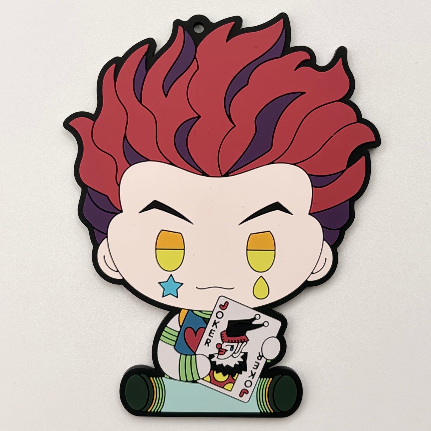 Hunter x Hunter Hisoka Rubber Strap Pendant