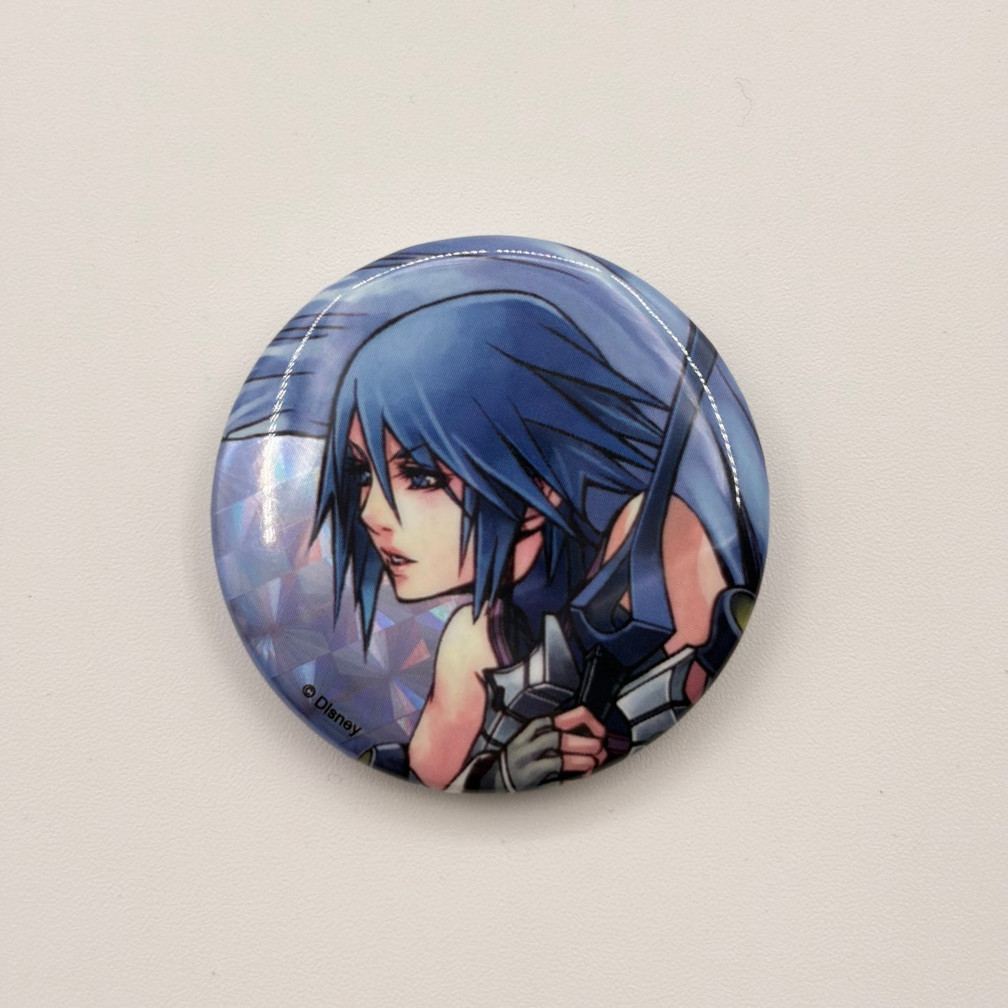 Kingdom Hearts Aqua Button