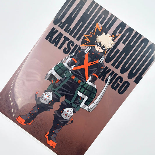 My Hero Academia Bakugo Clear File