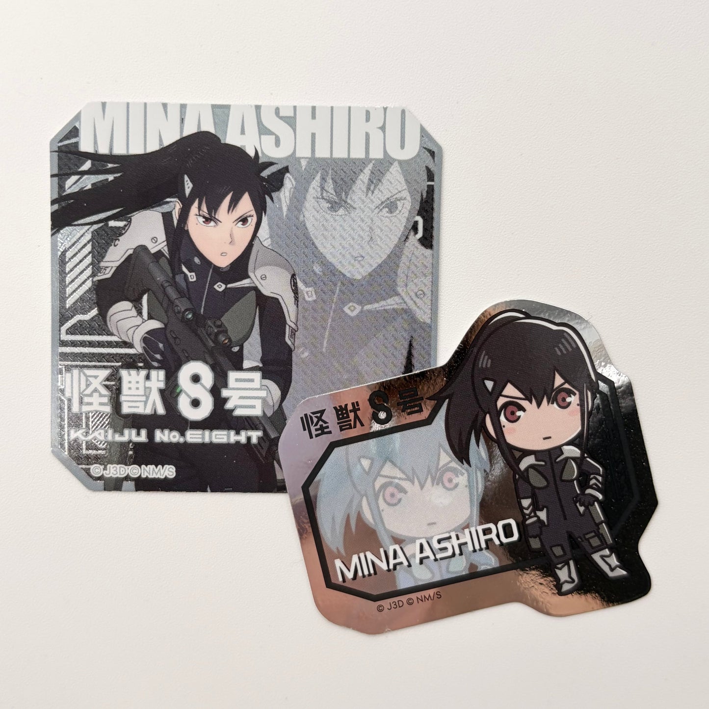 Kaiju No. 8 Mina Ashiro Sticker Set