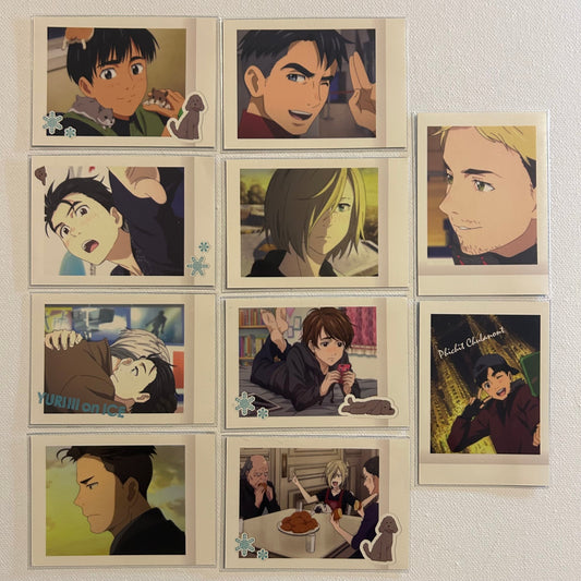 Yuri!!! on ice Polaroid Collection