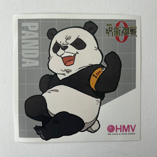 Jujutsu Kaisen 0 Panda Postkarte