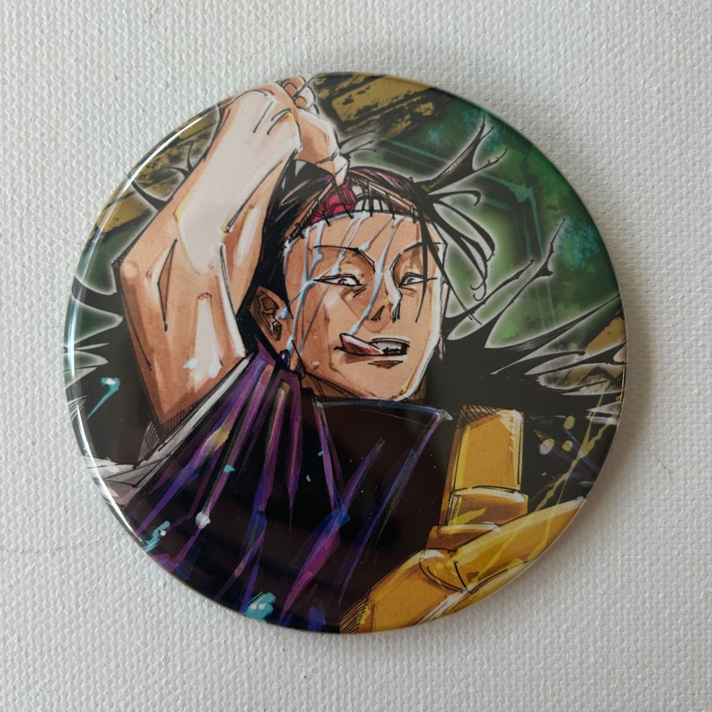 Jujutsu Kaisen Suguro Geto Button