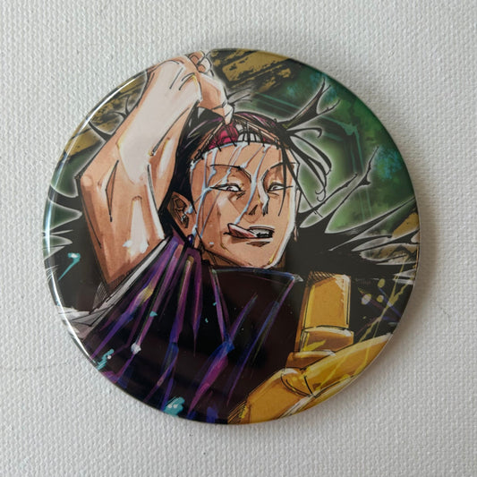 Jujutsu Kaisen Suguro Geto Button