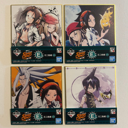 Shaman King Shikishis