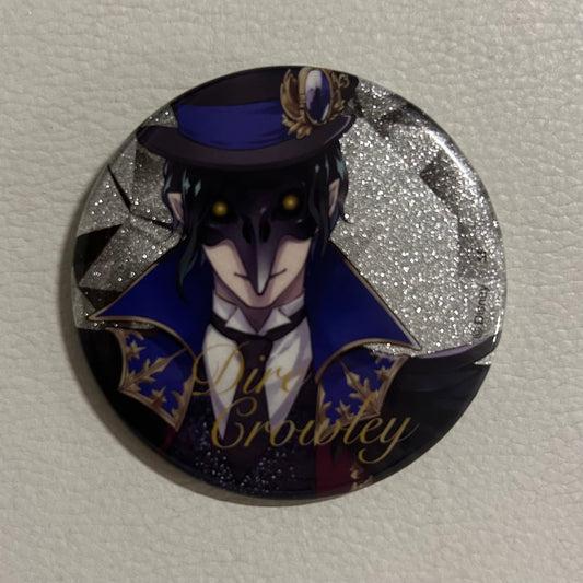 Twisted Wonderland Dire Crowley Button