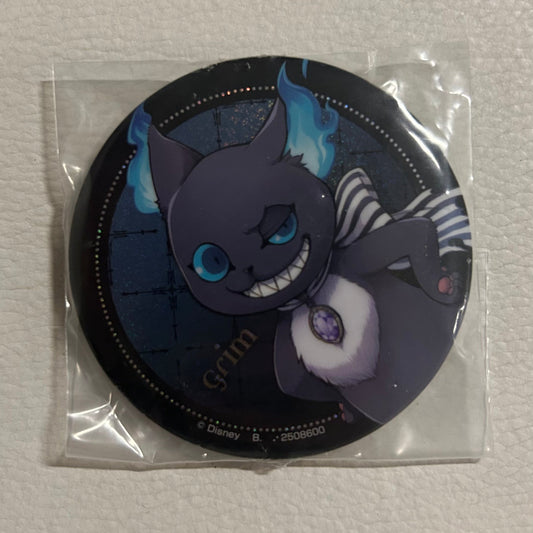 Twisted Wonderland Grim Button