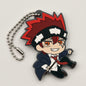 Mashle Dot Barrett Rubber Strap Keychain