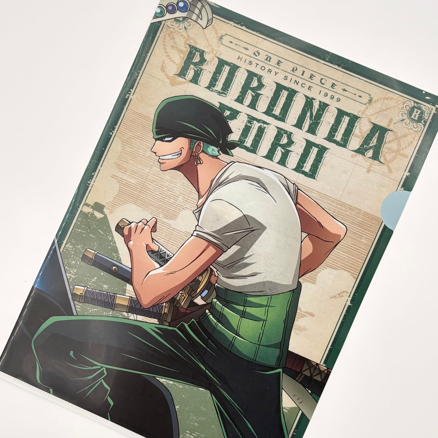 One Piece Zoro Clear File