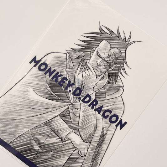 One Piece Monkey D. Dragon Clear File