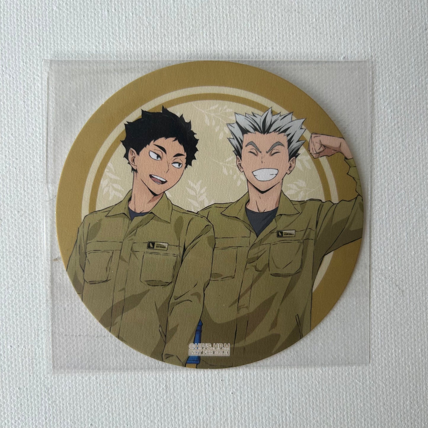 Haikyu! Kotaro Bokuto /Keiji Akaashi Untersetzer