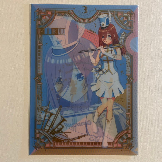 Quintessential Quintuplets Miku Nakano Clear File