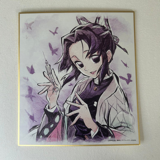 Demon Slayer Shinobu Kocho Shikishi