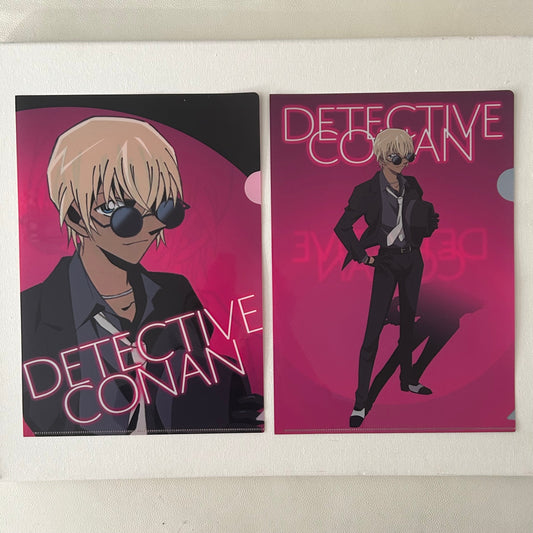 Detektiv Conan Furuya Rei Clear File Set