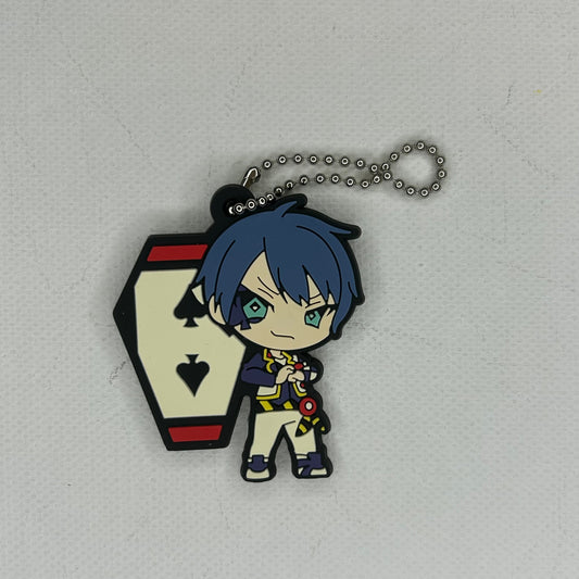 Twisted Wonderland Deuce Spade Rubber Strap Anhänger