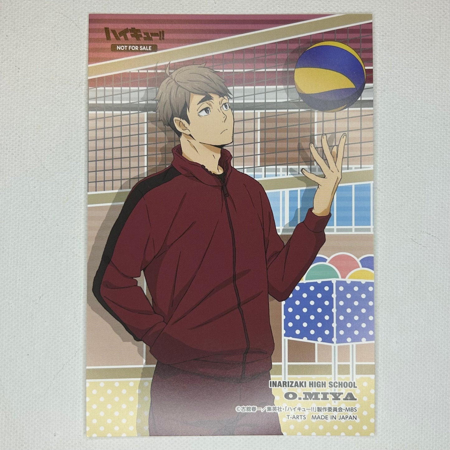 Haikyu! Osamu Miya Postkarte